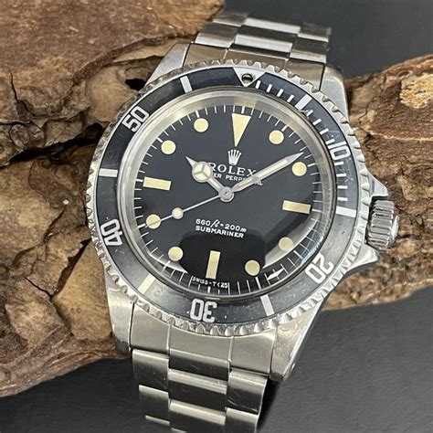 1985 rolex submariner no date|vintage Rolex Submariner price.